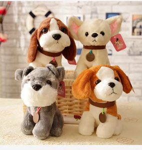 18cm Mini Teddy <span class=keywords><strong>Beagle</strong></span> Chihuahua Husky Labrador Peluche <span class=keywords><strong>Cachorro</strong></span> Simulación <span class=keywords><strong>Perro</strong></span> Juguete Garra Máquina Grab Animal de peluche Rosa <span class=keywords><strong>Perro</strong></span> de peluche - Product Image 4
