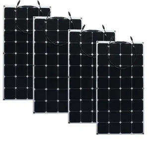 Paneles solares flexibles de 100W 200W 300W portátiles para caravanas, barcos y uso en exteriores - Product Image 1