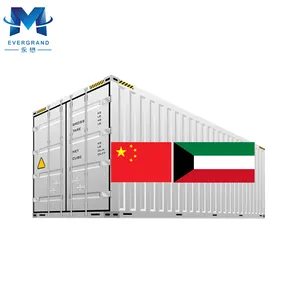 10 años de agente de China 40HQ contenedor usado para carga y puerto de descarga de Shuwaikh Shuaiba Kuwait