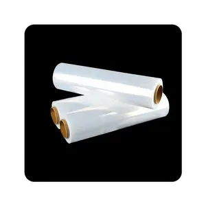 Nhựa Foil Rolls 80 đo 18 trong tay sử dụng pallet di chuyển nguồn cung cấp Đóng gói nhựa thu nhỏ bọc bộ phim kéo dài