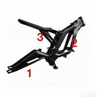 Support de fixation de siège en aluminium CNC pour cadre principal et bras oscillant Light Bee X LBX, pièce de modification pour Surron Segway X260 X160