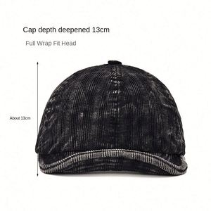 Gorra de Béisbol de Estilo Japonés Vintage con Visera Suave, de Pana Lavada, para Hombre y Mujer, a la Moda, para Exteriores, para Otoño - Product Image 2