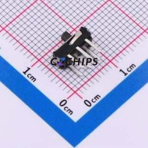 MSS22D18G20-B Slide Switch Through hole-6P,9.1x3.5mm Switch Double Pole Double Throw Rectangle Pin Header PC Pin 9.1mm - Product Image 2