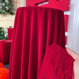 Tenda Decorativa di Alta Qualità in Morbido Velluto <span class=keywords><strong>Bordeaux</strong></span> per Matrimoni, Fondale per Banchetti - Product Image 5