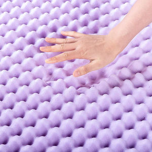 Alas Kasur Busa Memori Egg Crate dengan Bantalan Kasur Pendingin <span class=keywords><strong>Lavender</strong></span> Kasur Gulung Alas Kasur Furnitur Rumah Perlengkapan Tidur 100 - Product Image 5