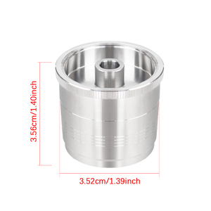 แคปซูลสแตนเลสแบบเติมได้2ฝัก, แคปซูลสามารถใช้ร่วมกับ X7 <span class=keywords><strong>Illy</strong></span>/Y3 <span class=keywords><strong>Illy</strong></span>/ผู้ผลิต Y5 <span class=keywords><strong>Illy</strong></span> ตัวกรองกาแฟนำกลับมาใช้ใหม่ได้ - Product Image 3
