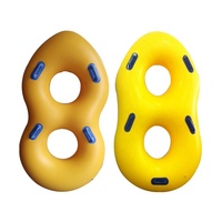 Resistente PVC 2 Persona Gonfiabile Parco Acquatico Scivolo a Tubo di Anello di Nuotata Attrezzature Per Pigri Fiume