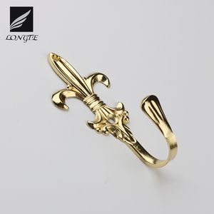 LONGTE Accessoires pour rideaux Cintre en métal pour fenêtre Porte-embrasses pour rideaux - Product Image 1