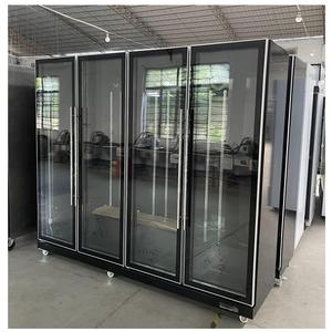 Enfriador de Bebidas Comercial de Una Sola Temperatura, 900L, Doble Puerta de Vidrio, con Control Digital y Estantes Ajustables - Product Image 6