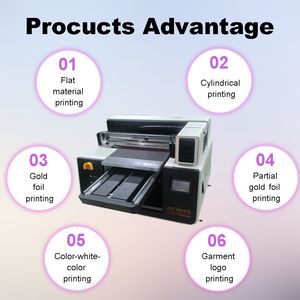 เครื่องพิมพ์ยูวีแบบแบน 2-in-1 ขนาด A2 หัวพิมพ์คู่ XP600/i1600 พร้อมซอฟต์แวร์ Maintop RIP ฟรี สำหรับงานพิมพ์ยูวี DTF แบบกำหนดเองสำหรับสติ๊กเกอร์ - Product Image 2