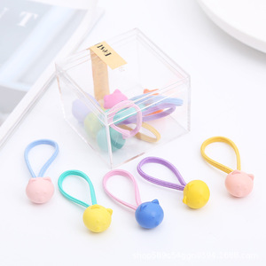 Fanyue Cute Girls' Hair Band Kids Hair Band <strong>Baby</strong> Hair Band Cheap <strong>Heart</strong> Bear Flower 10pcs One Box Scrunchies Elastic <strong>Headband</strong> - Product Image 3