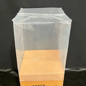 LD Polythène Grands sacs transparents en plastique anti-poussière à fond plat