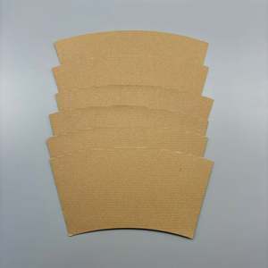 Material de Papel Ondulado Biodegradable para Vasos, Recubierto de PE, Impreso, para la Fabricación de Vasos de Café - Product Image 3