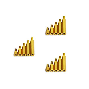 براغي منعزلة مخصصة من البلاستيك المقوى <span class=keywords><strong>M3</strong></span> M4 براغي من النحاس والألومنيوم والفولاذ المقاوم للصدأ مكدسة ومفككة - Product Image 2