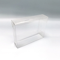 Fabricant de boîte pliante en plastique PVC PET transparente personnalisée boîte d'emballage en plastique personnalisable