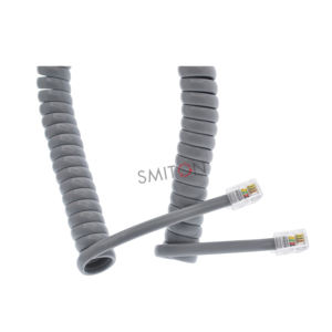 Câble téléphonique en spirale avec prise RJ9 4P4C, fil à ressort, <span class=keywords><strong>coque</strong></span> RJ9 - Product Image 6