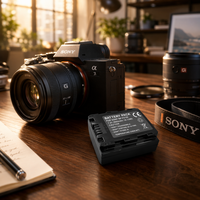 Batterie lithium rechargeable entièrement décodée de 2600 mAh pour appareil photo numérique Sony Alpha A7CR A7C FX30 ZV-E1, batterie NP-FZ100