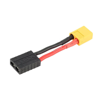 Câble adaptateur de chargeur EC5 XT60 12AWG pour batterie LiPo de voiture RC, convertisseur ECS, fils mâle-femelle, accessoires