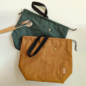 Sac à déjeuner en nylon Cotton Road, grande capacité, isotherme, portable, pour les employés de bureau et les étudiants, couleur caramel - Product Image 3