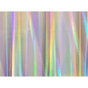 Shandong factory Hologram Sliver Iridescent Rainbow Laser Engraving Hot Stamping Holographic Foil Rolls for <b>Plastic</b> <b>Pvc</b> Textile - Product Image 1