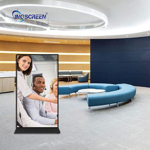 INGSCREEN - Señalización Digital Interactiva Táctil, Kiosco Inteligente con Pantalla Dividida, con Aplicación CMS Remota para Teléfono Móvil - Product Image 2