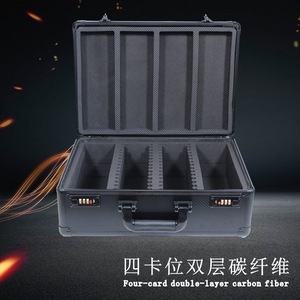 กล่องเก็บการ์ดสะสมอะลูมิเนียมแบบกำหนดเองได้ พร้อมรหัสล็อค ขนาด 12 ลิตร สำหรับการ์ดเบสบอล BGS SGC GMA - Product Image 3