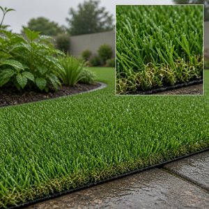 <span class=keywords><strong>Gazon</strong></span> artificiel extérieur imperméable personnalisé pour jardin, <span class=keywords><strong>tapis</strong></span> <span class=keywords><strong>vert</strong></span> <span class=keywords><strong>imitation</strong></span> naturelle - Product Image 4