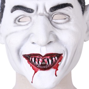 Masque d'Halloween effrayant, masque de zombie, de fantôme, de diable sanglant, accessoires de fête costumée, masque de cri qui saigne, masque de fantôme qui saigne - Product Image 6