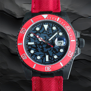 Reloj de Diseño de Alta Gama de 40 mm con Movimiento Automático 3135, Diseño de Fibra de Carbono y Función de Calendario - Product Image 3