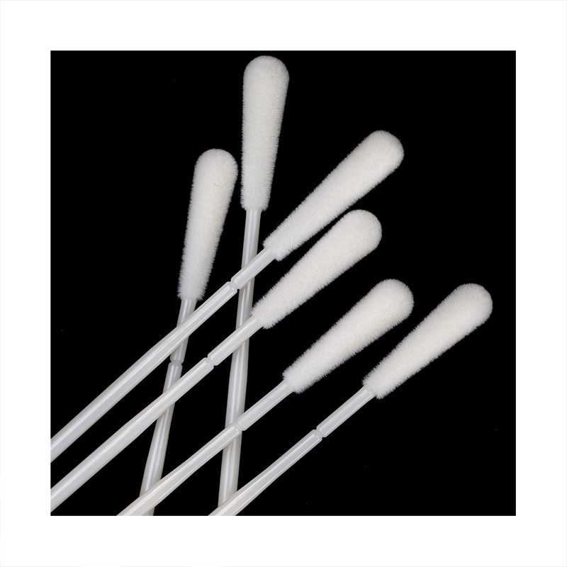 Disposable Oropharyngeal Sampling Nylon Flock Sterile Breakpoint Test Flocked Swab