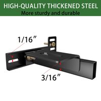 Accessoire universel réglable pour cadre de lit en métal Kit d'extension personnalisable en usine pour tête de lit et pied de lit Support utilitaire