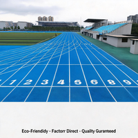 Granulés de caoutchouc EPDM haute élasticité 13 mm, caoutchouc synthétique, piste d'absorption des chocs, antidérapant, piste de luge intérieure pour salle de sport, standard 13 mm