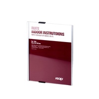 Le nouveau produit A4 porte-documents en Aluminium, porte-BADGE de nom cadre d'affiche photo porte-signe affichage