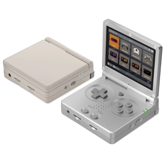RG35XXSP 3.5'' IPS Screen Flip Portable Handheld Game Console System HD MI-compatible TV Output 64G 5500 Game Pre-installed