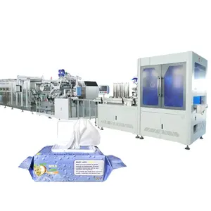 Kids Wet Wipes Making Machine Individual Wet Wipes Machine e Wipe Manufacturing Equipment Preço