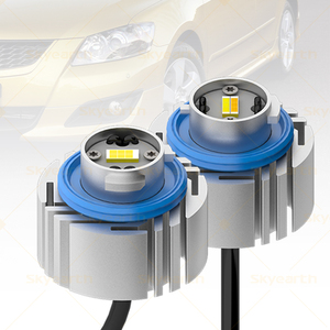 หลอดไฟตัดหมอก LED สองสี L1B สีเหลืองขาว แสงคงที่ สำหรับอัพเกรดไฟหน้ารถยนต์ Honda Civic เป็นไฟหน้า LED - Product Image 2