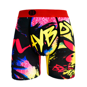 <span class=keywords><strong>Ropa</strong></span> <span class=keywords><strong>Interior</strong></span> Masculina Cómoda de Alta Calidad, Calzoncillos Boxer Transpirables con Estampado, Venta al Por Mayor en Stock - Product Image 5