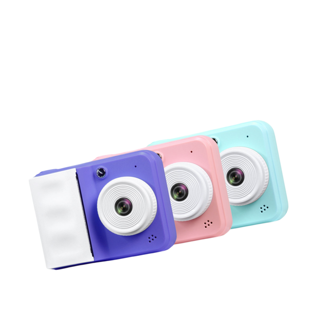 S7 Children's Instant Mini Printer Mini Camera for Kids Take and Printer Pictures and Record Videos Mini Camera Printer