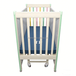 Cama Médica Manual Ajustable de Acero Inoxidable de Dos Funciones para Niños, Cuidado en el Hogar - Product Image 3