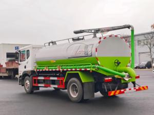 รถดูดสิ่งปฏิกูล Dongfeng D9 ขนาด 12-14 คิวบิกเมตร ระยะฐานล้อ 3950/4500 มม. ผลิตตามสั่งจากโรงงาน ขายดีในตลาดสุขอนามัยแอฟริกา - Product Image 4