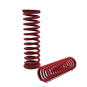 Custom <b>Compression</b> <b>Spring</b> 60Si2Mn Red For Crusher Mining Machinery - Product Image 3