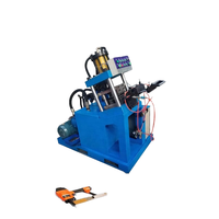 Nouvelle ligne de production complète d'agrafeuse automatique de fil goupille faisant la machine
