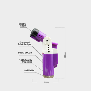 Briquet torche personnalisé avec logo, fabricant de briquets, torche à gaz haute température, briquet à flamme jet pour cigares - Product Image 4