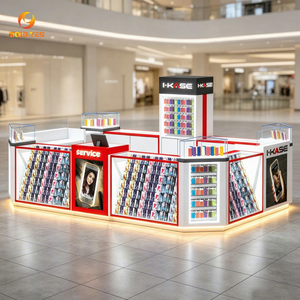 Empfangstheke für Handy-Reparaturgeschäft Glas-Handyzubehör-Kiosk für Elektronik-Einzelhandel Einkaufszentrum - Product Image 1