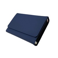Portafolio de coche de promoción personalizada soporte de documentos manual de coche de regalo de negocios carpeta de documentos Manual de coche de cuero PU