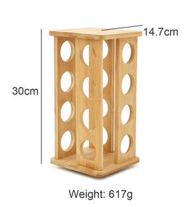 <span class=keywords><strong>Porta</strong></span> <span class=keywords><strong>porta</strong></span> <span class=keywords><strong>spezie</strong></span> in bambù - Product Image 2