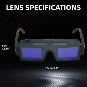 Nouvelles lunettes de soudage solaires à gradation automatique avec 2 capteurs pour TIG MIG MMA Plasma - Product Image 4