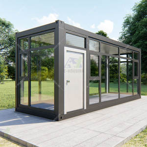 Top Design Portable prêt à l'emploi de luxe, conteneur plat détachable bon marché en grèce, 2 chambres à coucher, cadre en acier, maison - Product Image 2