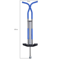 Bâton de saut Pogo Stick en acier ABS PVC personnalisé avec logo pour le sport en plein air
