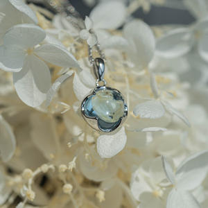 Collar de Plata Pura S925 con Lágrimas Azules y Colgante de Gota de Agua Azul Marino, Diseño de Nicho con Temperamento Fresco, Joyería de Platino - Product Image 2